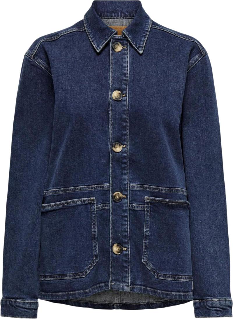 Onlcapri L S Cargo Pocket Dnm Jacke fra Only