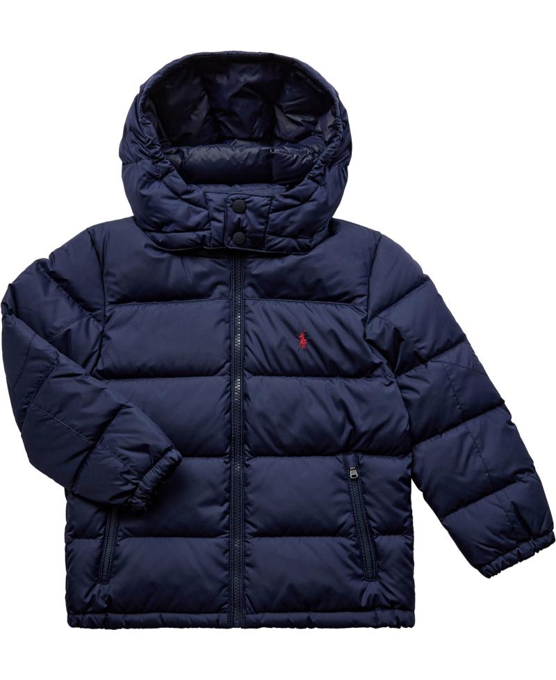 Genanvendt Nylonel Cap Jakke fra Polo Ralph Lauren - Navy