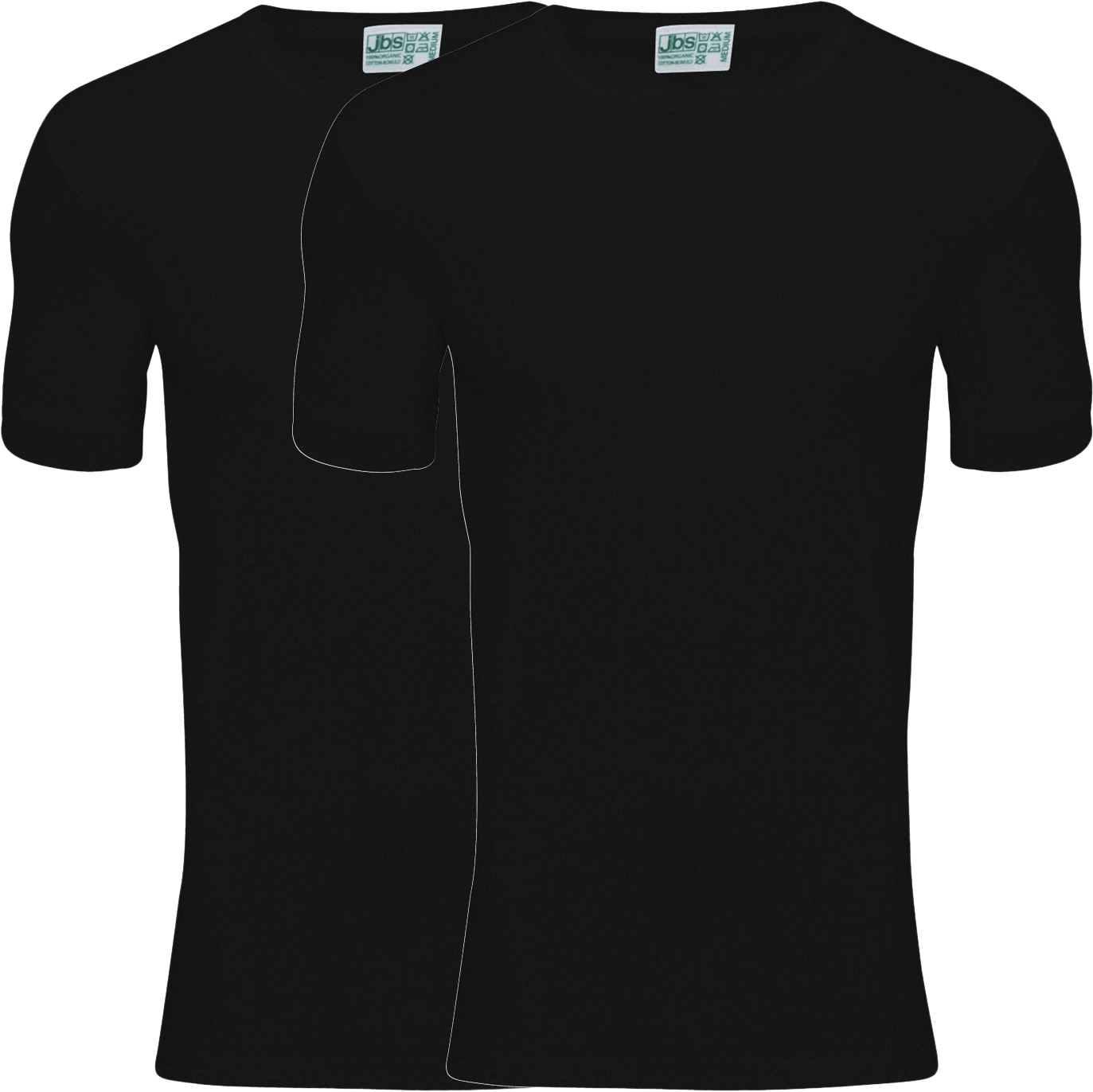 Økologisk T-shirt 2 Pakke fra JBS - Komfort og Kvalitet