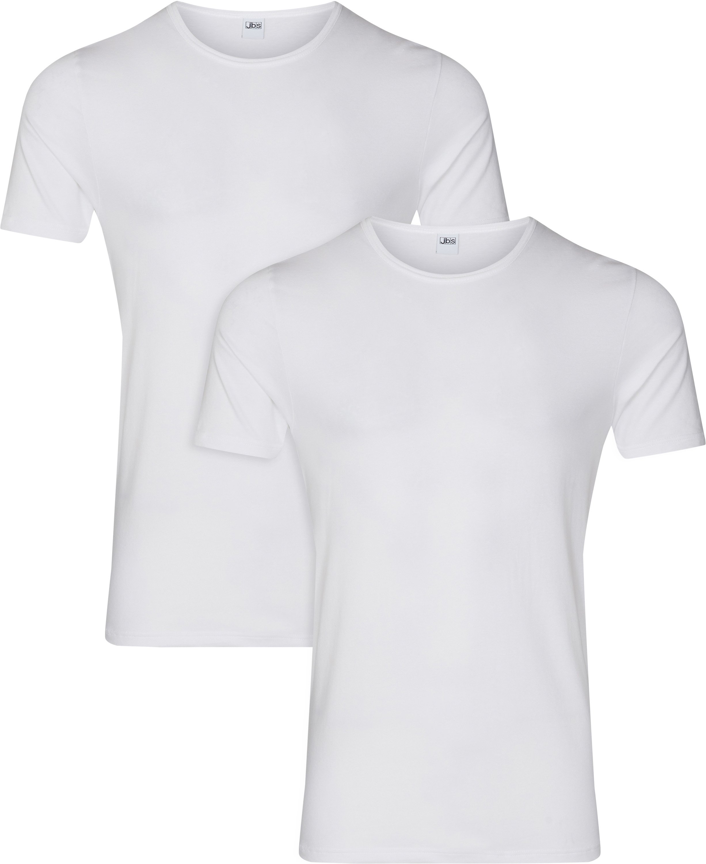 2-pak T-shirts med O-hals fra JBS - GOTS-certificeret