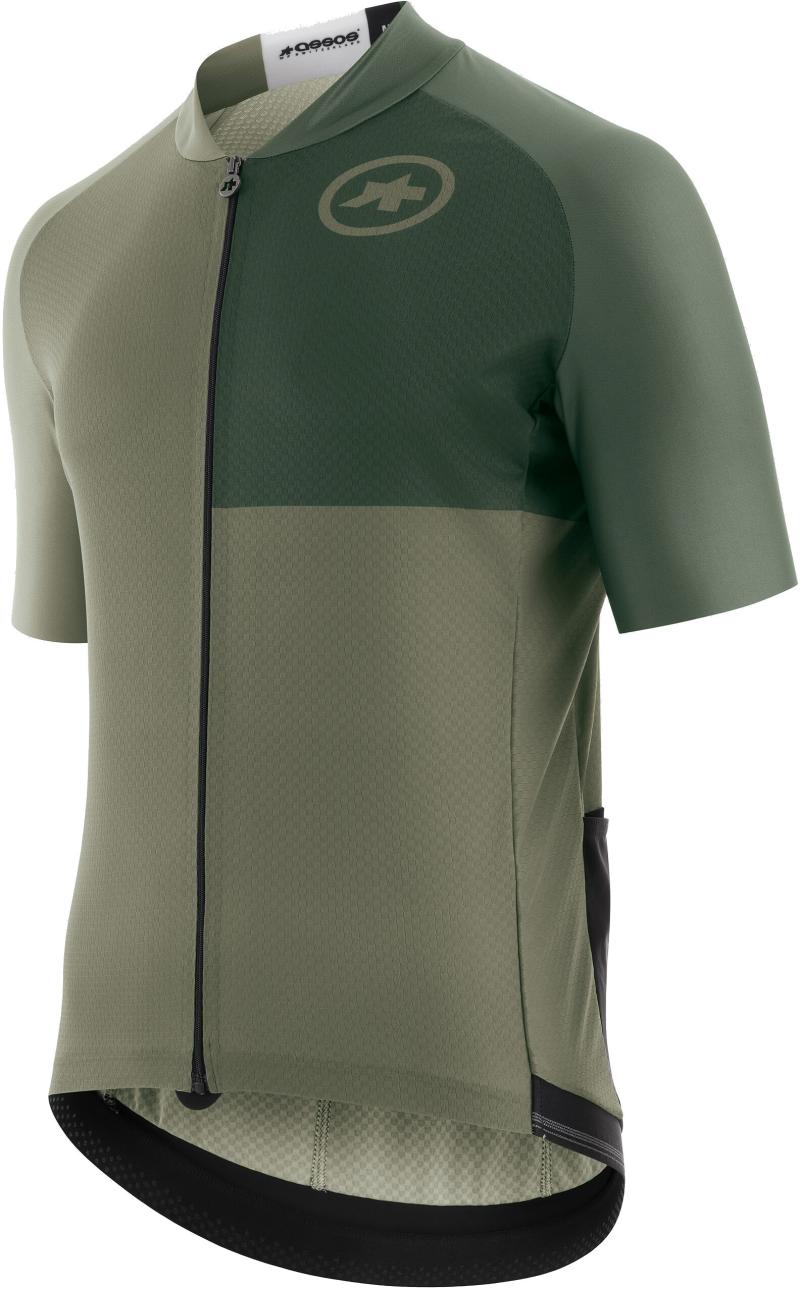 Mille GT Jersey C2 Evo Stahlstern - Grå Grøn fra Assos