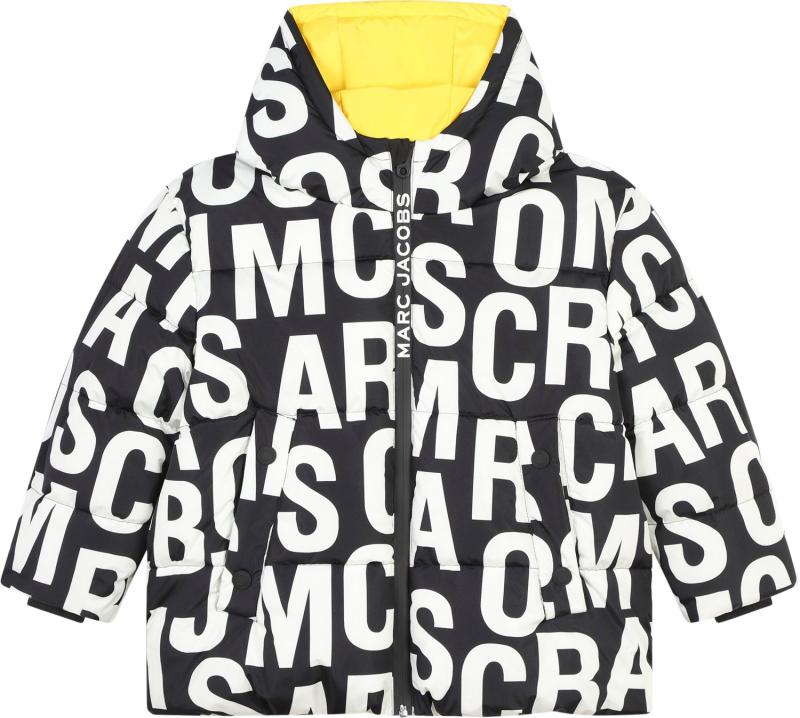 Pufferjakke med hætte fra Marc By Marc Jacobs