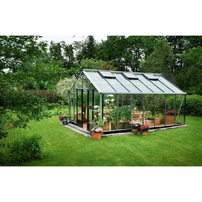 Juliana Drivhus Gartner 18,8 m² med 10 mm Polycarbonat